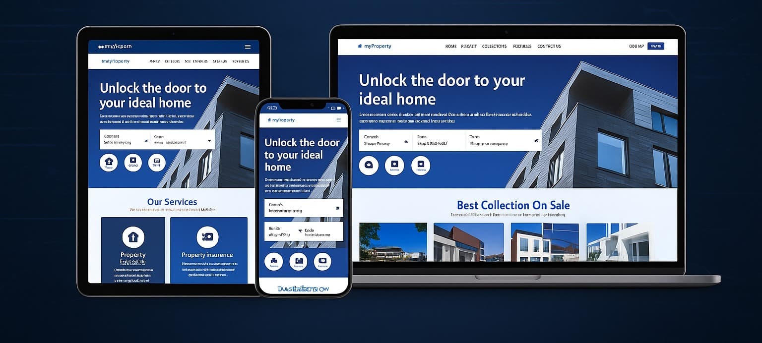 Real Estate Landing Page Template